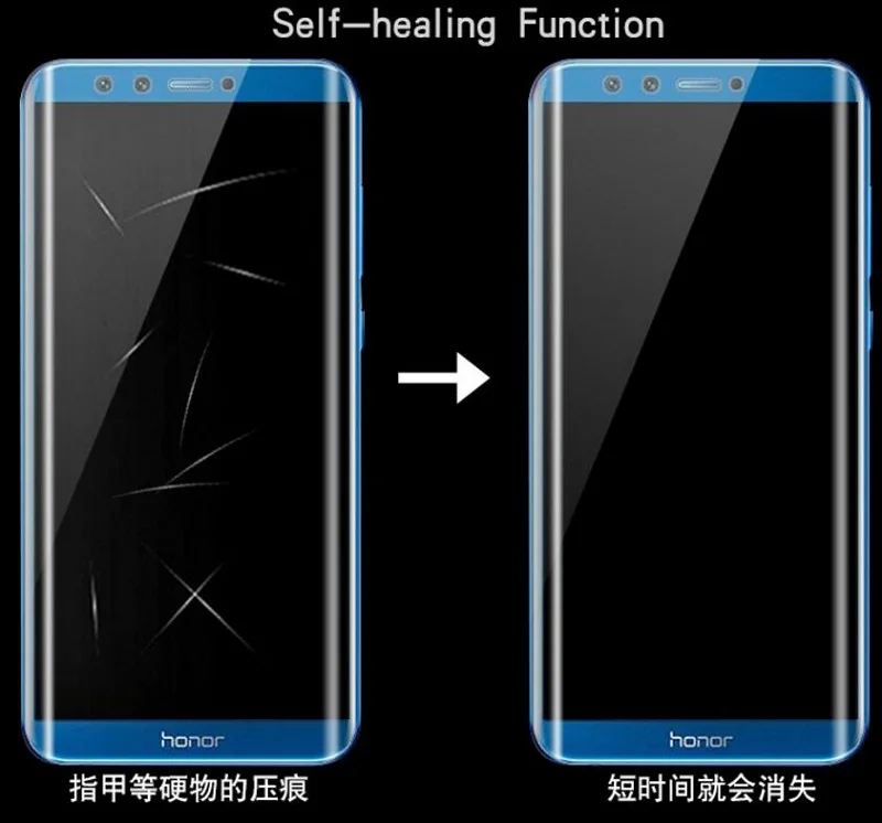 2 шт. ТПУ Nano мягкий полное покрытие Экран протектор для samsung Galaxy Note 4 5 8 9 S8 плюс