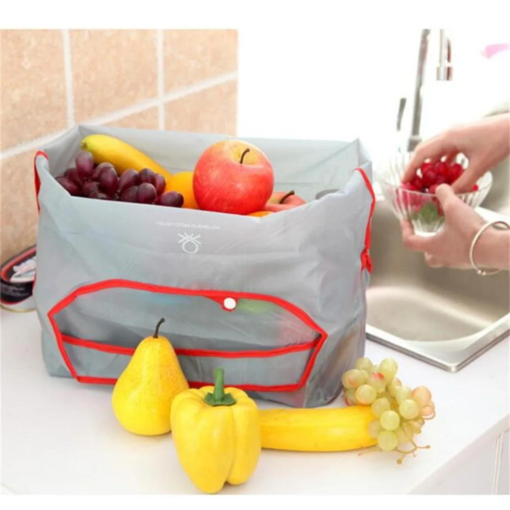 

Mixed Color Tote Reusable Storage ECO Friendly Shopping Bag Grocery Bags Folding Carry Bag