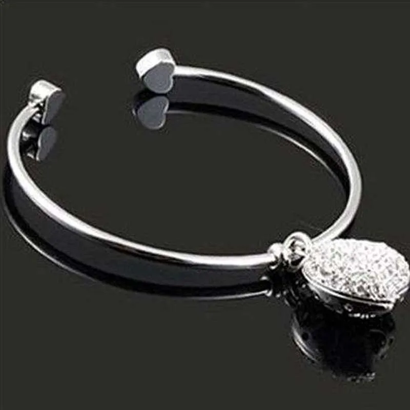 Полностью блестящие подвески со стразами регулируемые посеребренные золотистые