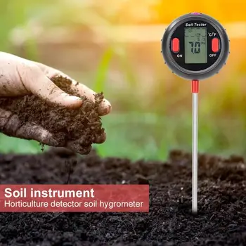 

5 in 1 Digital PH Meter Soil Moisture Monitor Soil Temperature Humidity PH Meter Moisture Light Intensity Tester For Garden