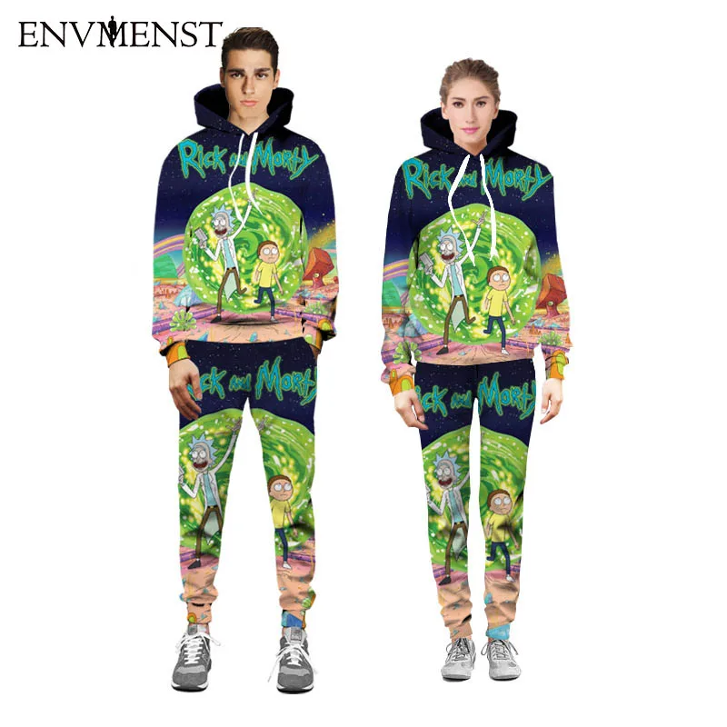 rick and morty joggers