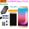 Для Samsung Galaxy J7 Pro 2017 J730 SM-J730F J730FM/DS J730F/DS J730GM/DS ЖК-дисплей + сенсорный экран дигитайзер Запасные части ► Фото 1/6