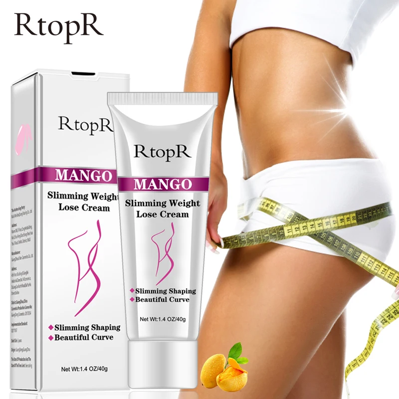 

RTOPR Mango Slimming Weight Lose Body Cream Slimming Shaping Create Beautiful Curve Firming Cellulite Body Anti Winkle Skin Care