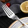 4 unids/set de plata cubiertos conjunto de vajilla para cena cubertería de plata PARA CENA tenedor cuchara cuchillo envío de la gota ► Foto 2/6