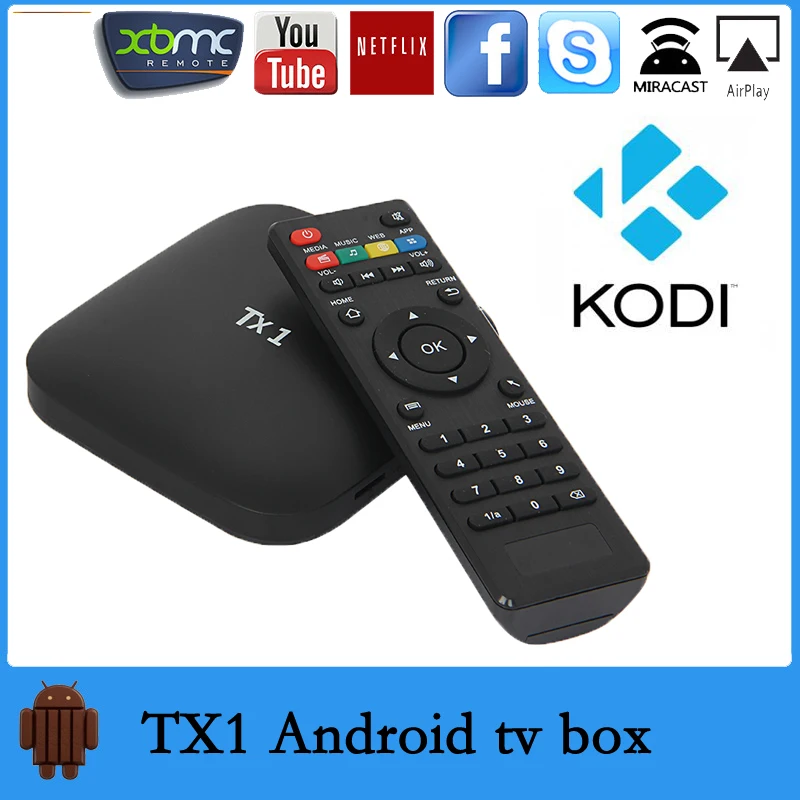Cheapest TX1 Smart Android TV Box Amlogic S805 Quad Core Android 4.4