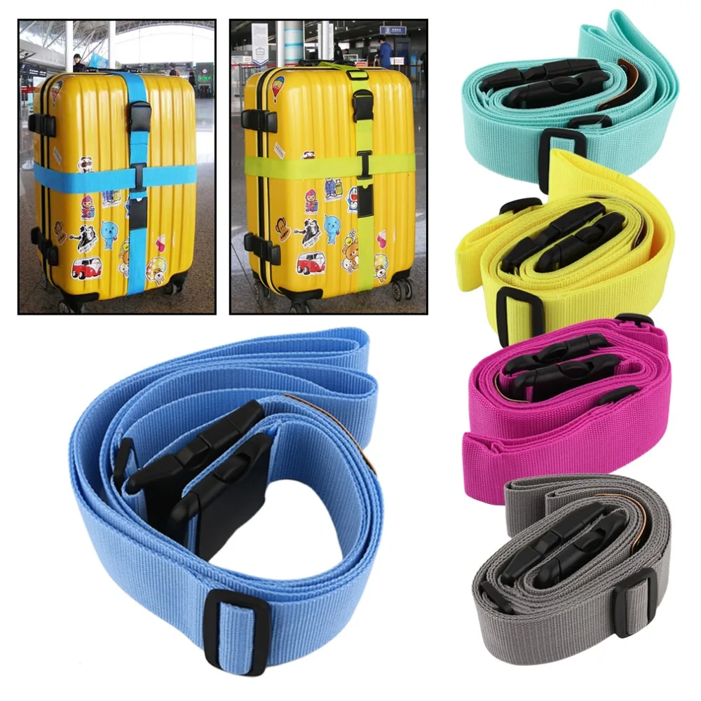 Luggage Cross Packing Belt Secure Baggage Separable Strap Adjustable