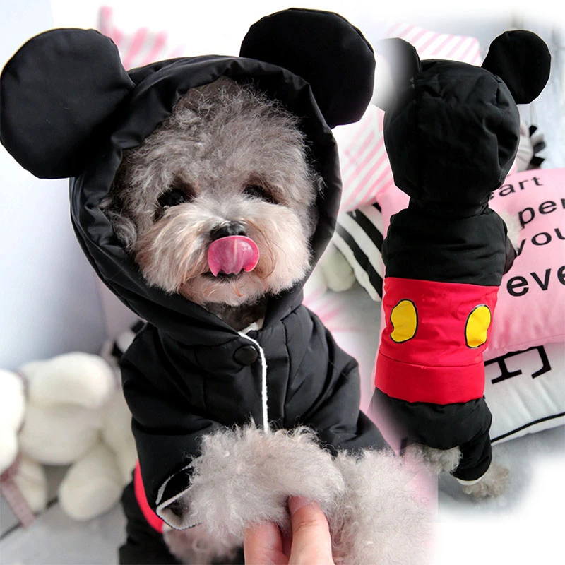 かわいい冬暖かい犬服ジャンプスーツ小型犬オーバーオールヨーキーヨークシャーテリアのコート防水子犬チワワペット衣装 Dog Coats Jackets Aliexpress