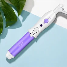 Мини Путешествия Применение Керамика волосы щипцы для завивки волос локоны волос колебаться под рукой волосы Красота для путешествия Применение 30