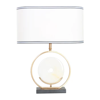 

Ins Explosive Payment Modern Table Lamps LED E27 Marble Desktop Decorative Lamp Office Cafe Bedroom Bedside Table Light Lighting