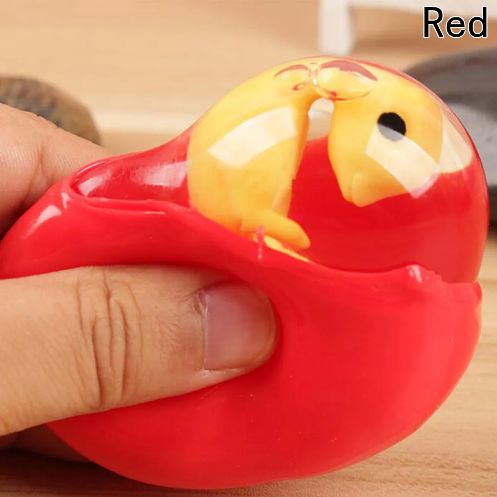 Anti Stress Ball Toy funny Novelty Squeeze Venting Dinosaur Egg Gags 12Pcs UK 
