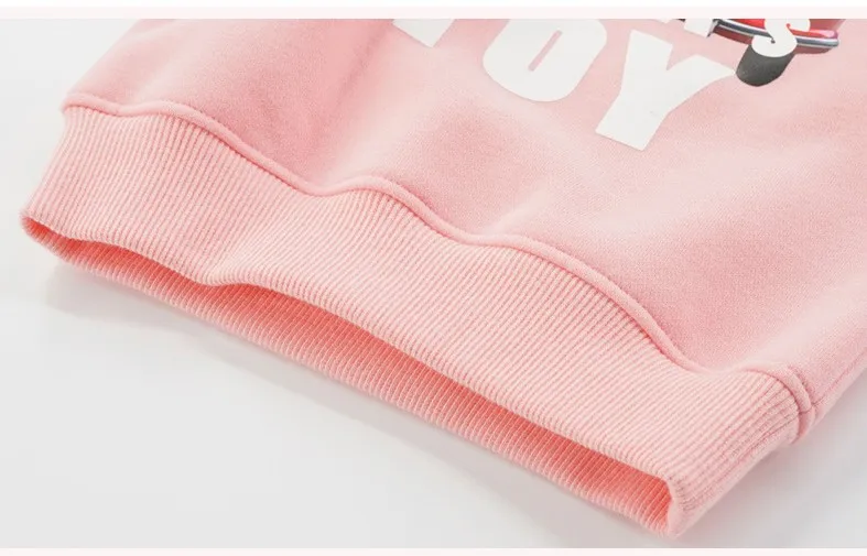 Комплекты одежды для малышей осенне-зимние теплые флисовые комплекты из двух предметов детская зимняя одежда детский спортивный костюм