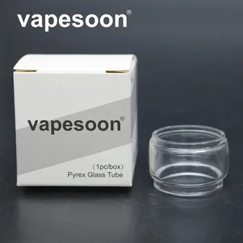 

1pcs TFV8 BABY V2 tank fatboy pyrex Replacement extend Glass Tube For e-cig TFV8 BABY V2 bubble glass Atomizer