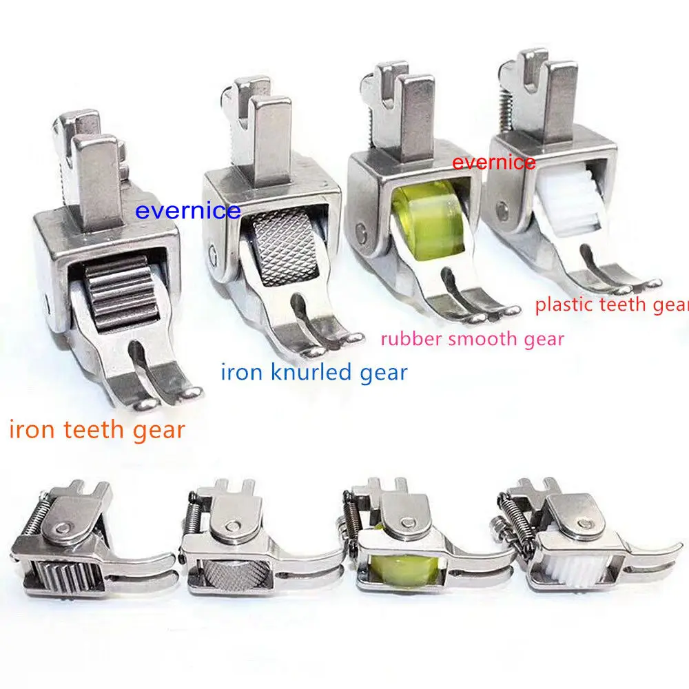 Adjustable Heavy Duty Roller Foot For Consew Brother Singer Sewing Machine Sewing Tools