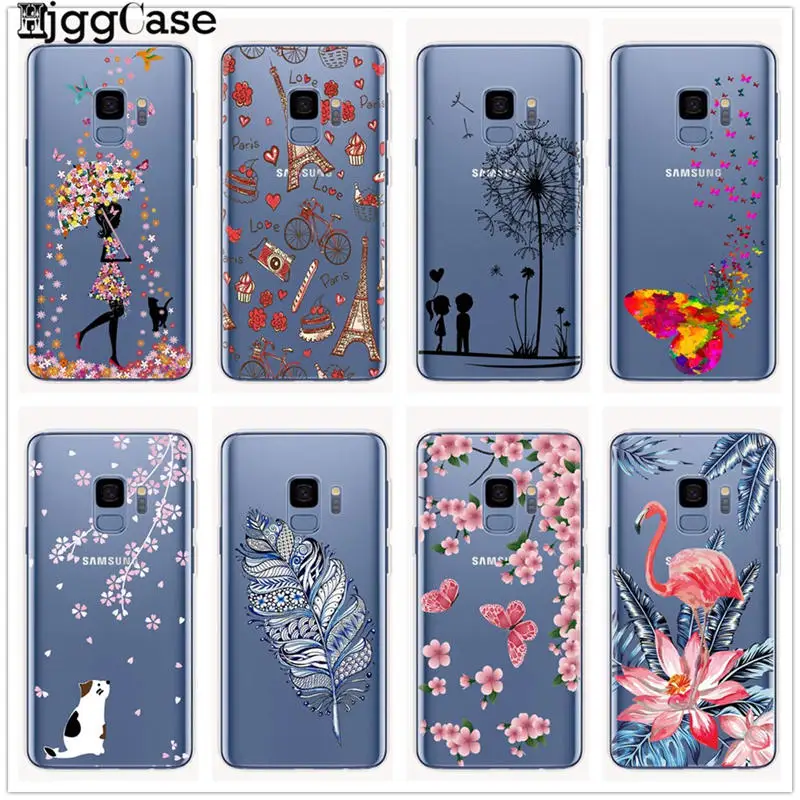 Мягкий силиконовый чехол для Samsung Galaxy S6 S7 Edge S10 S8 S9 Plus S10e С Рисунком