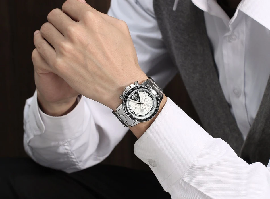 Новинка LIGE мужские часы Топ бренд класса люкс Секундомер спортивные водонепроницаемые кварцевые часы мужские модные бизнес часы relogio masculino