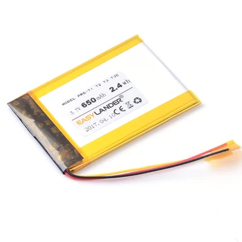 

Easylander LIS1476 replacement 3.7V 650mAh 2.4wh Polymer Li-ion Battery For Sony E-BOOK PRS- T2 T3 T3E T3S 1-853-104-11