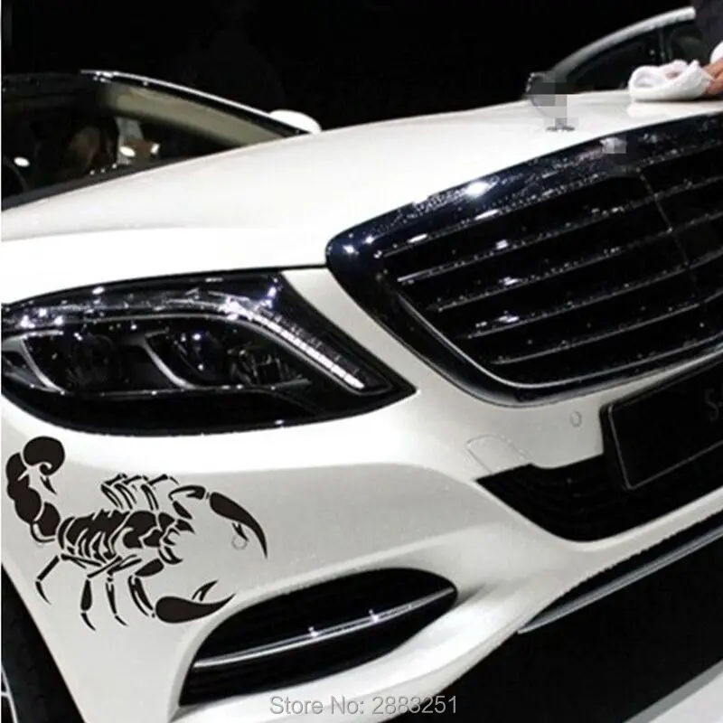 3D Автомобильные наклейки и Переводные картинки Скорпион автомобильный Стайлинг