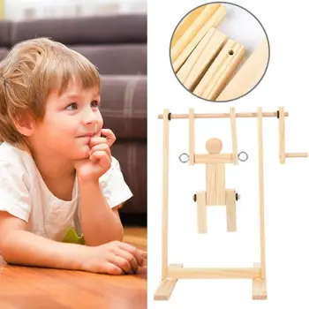 

Children Educational Assemble Horizontal Bar Model Kids DIY Centrifugal Force Experiment Horizontal Bar Model Building Kits