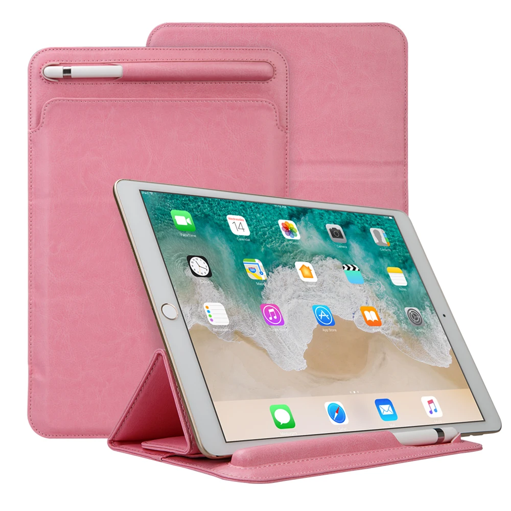 Trifold Смарт чехол для iPad 9,7 Pro 9,7 с карандашницей слот мягкий чехол для Apple iPad 9,7 чехол A1893