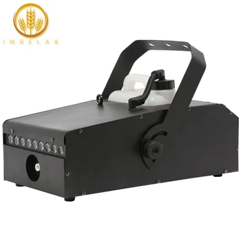 

IMRELAX High Power RGB 3in1 LEDs 1200w Smoke Machine Remote Wire DMX Control Stage Lighting Effect Fog Machine Fogger