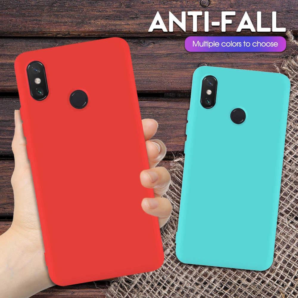 

TPU Phone Case For Xiaomi Mi A1 A2 Lite Mi Mix3 Max3 Mi8 SE Poco F1 Play on Redmi Note 5 6 Pro Plus 4X 5A 6A Silicone Back Cover