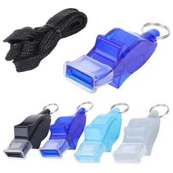 

2019 Sports Soccer Basketball Referee Plastic Whistles Outdoor Survival Tools Multi-function Tools for Outdoor and Sport