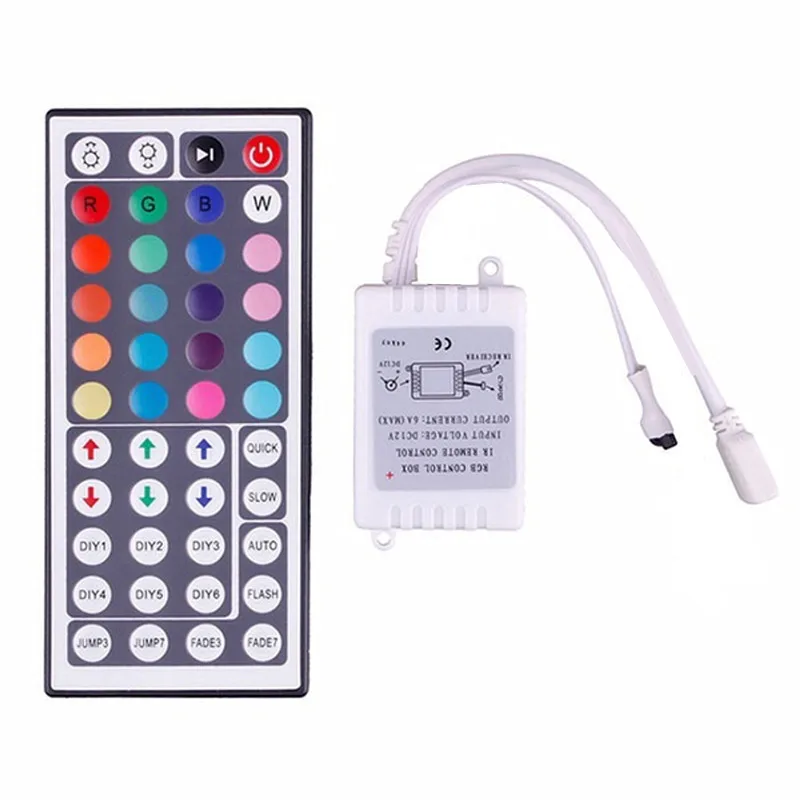 Светодиодная лента RGB контроллер мини коробка 24key 44key ИК пульт дистанционного