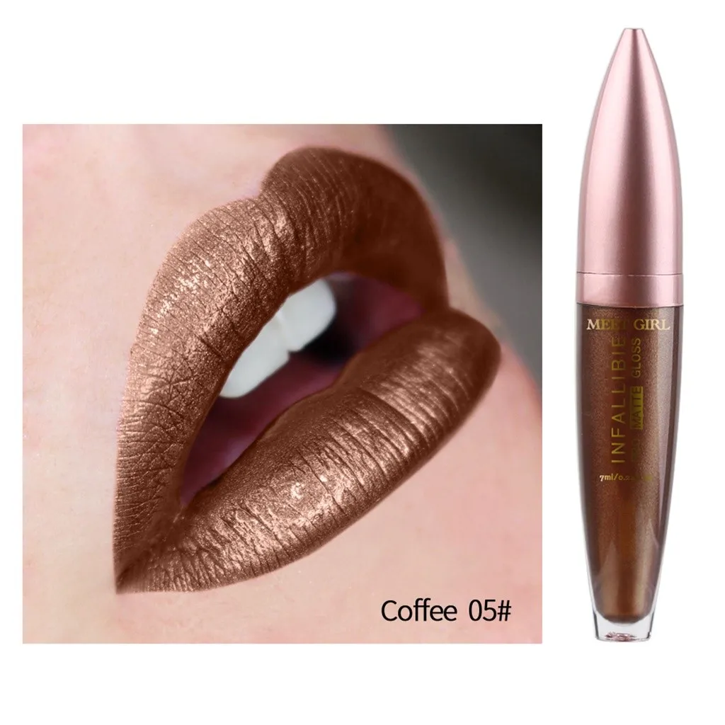 12 Color maquiagem Lip Gloss Lasting Waterproof Moisture High Gloss Metallic Pearl Gloss maquillajes para mujer3