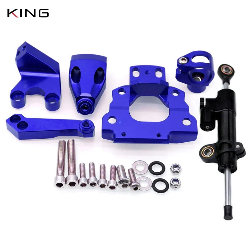 Для KAWASAKI Z650 Z 650 2017 2018 2019 Motocrycle аксессуары CNC уличный велосипед рулевой демпфер