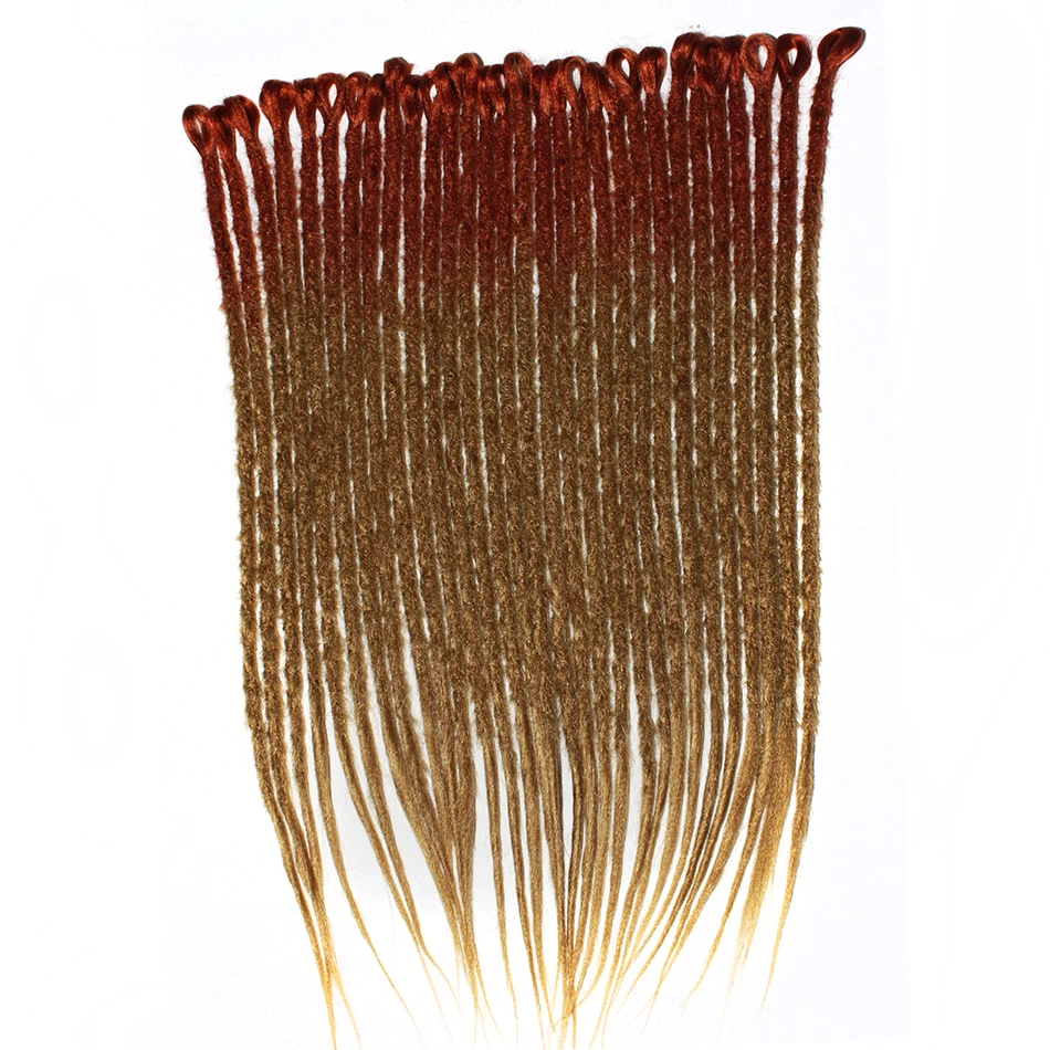Trança de Cabelo qp Deusa Cabelo Dreadlocks Dreadlocks Crochê Cabelo Sintético Cabelo Pré Esticado Dread Locks Termina Duplas 15 Computers & Electronics