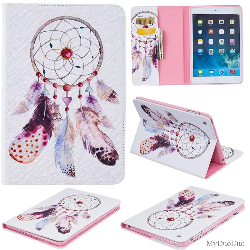 mCute Bear Black Wallet Case For Ipad Mini 2 Case For Ipad Mini  Mini 1 Mini 2 Mini 3 Case Butterfly Flower PU Leather Cover  (70)