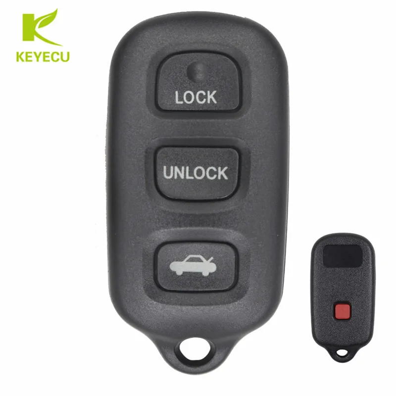 KEYECU дистанционный БЕСКЛЮЧЕВОЙ корпус для TOYOTA Sequoia 4runner Matrix Key Замена | Автомобили и