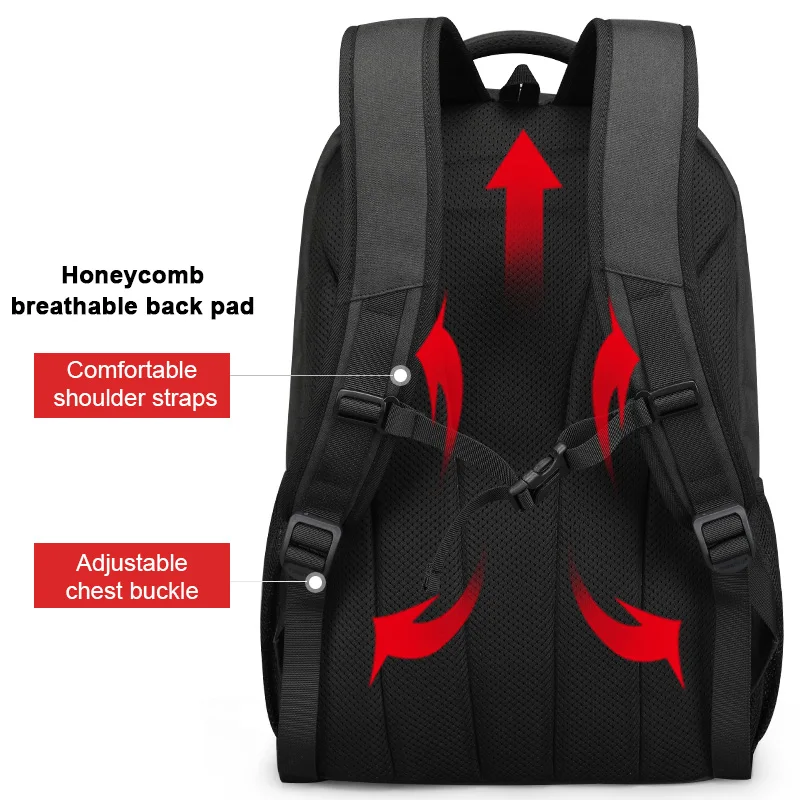  2020 Tigernu New Large Capacity 15.6 inch Anti Theft Backpacks Waterproof Laptop Men High Quality B