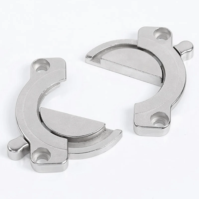 2pcs Desk Dinning Table Top Connector Latch Bench Panel Connectors