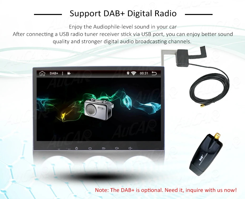 Excellent Android 7.1 car dvd player 9" GPS Navigation system for Mazda 5 2005 - 2009 HD 1024*600 Bluetooth GPS Radio WIFI 4G Stereo aux 12