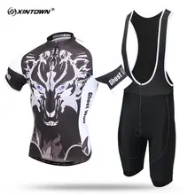 XINTOWN Short Sleeve Cycling Jersey Set Comfortable MTB Bike Clothing Summer Bicycle Jerseys For Men Maillot Ropa Ciclismo