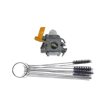 

Carburetor & cleaning brush For Ryobi Homelite 26 30cc Trimmer Bushcutter