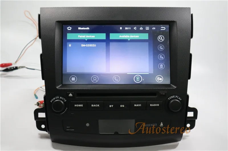 DSP Android 9,1 автомобильный dvd gps мультимедийный плеер Авто Радио для Mitsubishi Outlander 2006- peugeot 4007/Citroen C-Crosser 64 ГБ