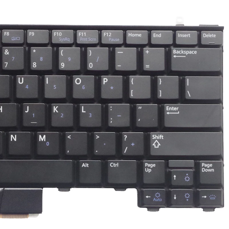  GZEELE New English backlight keyboard For DELL Latitude E4310 BLACK laptop keyboard US replace keyb