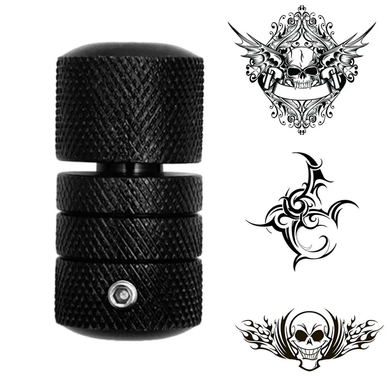 

Pro. 25mm Knurled Twist Auto Self-Lock Alloy Grips For Tattoo Machine Gun Grip