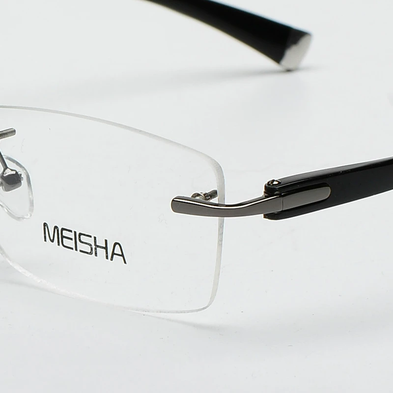 Männliche Vision Gesicht Grau Randlose Vazrobe Der Rahmen Gläser Brille Männer silber Mann Breites Für Optische Brillen Anblick gold Rezept qAqvzBwRxp