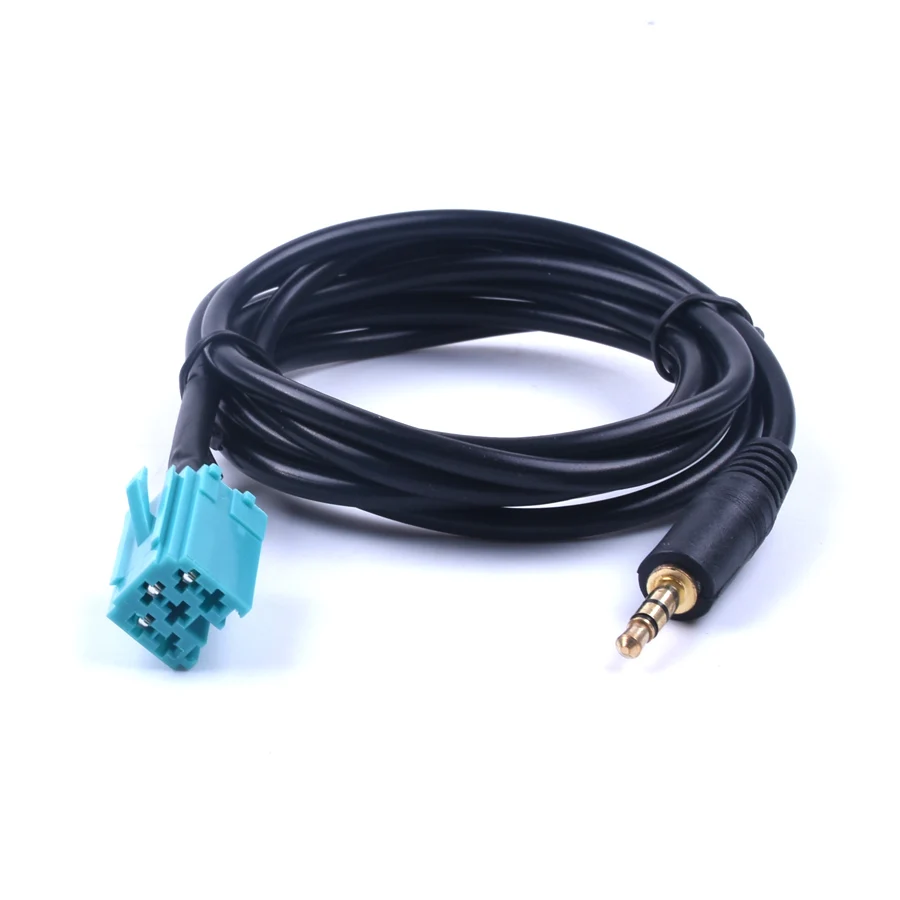

Cars 3.5mm AUX CD Stereo Audio Line Input Cable 6pin For Renault Megane Modus Twingo Trafic Clio 2005 - 2011