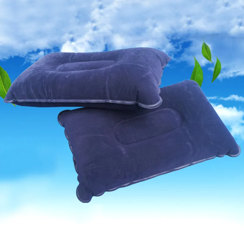Наружная надувная подушка, большая, утолщенная, стекается, квадратная, для кемпинга, спальный мешок, для обеда, подушка, складывается, для путешествий