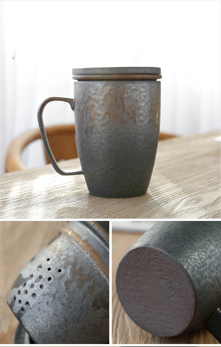TANGPIN японская керамика чайные кружки с фильтрами фарфоровая кофейная чашка чайная чашка 350 мл