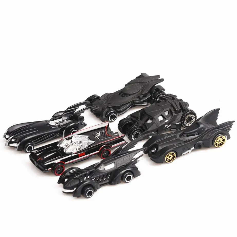 Лидер продаж 1:64 весы dc super heores dark knight мини литой автомобиль летучая мышь модель из