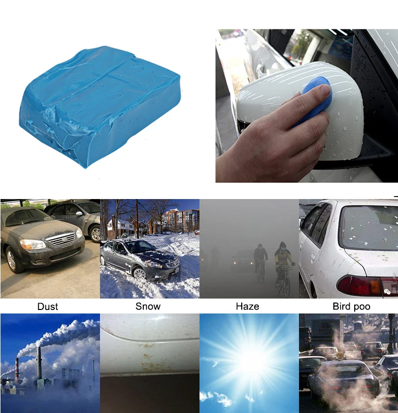 Urbanroad автомобильный чистящий глиняный брусок Авто магический очиститель Detailling