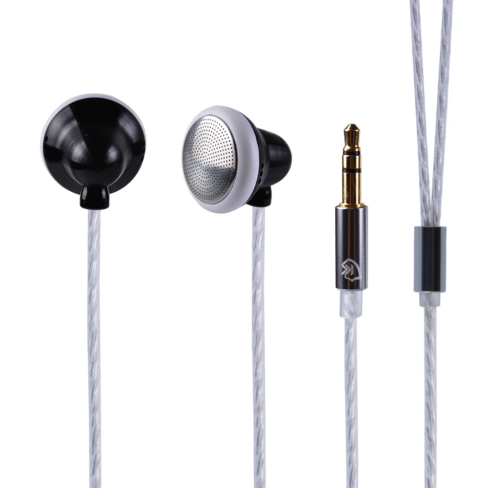K's KS LBB наушники вкладыши DJ HIFI наушники с плоской головкой затычки для ушей из сплава с ЧПУ оболочка с 4N бескислородный медный кабель