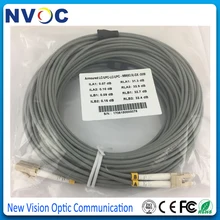 LC/UPC-LC/UPC, мм(62,5/125), DX(0,6 мм плотное буферное волокно), 30 м, 3,0 мм, ПВХ куртка, LC UPC бронированный патч-Оптический Шнур перемычка