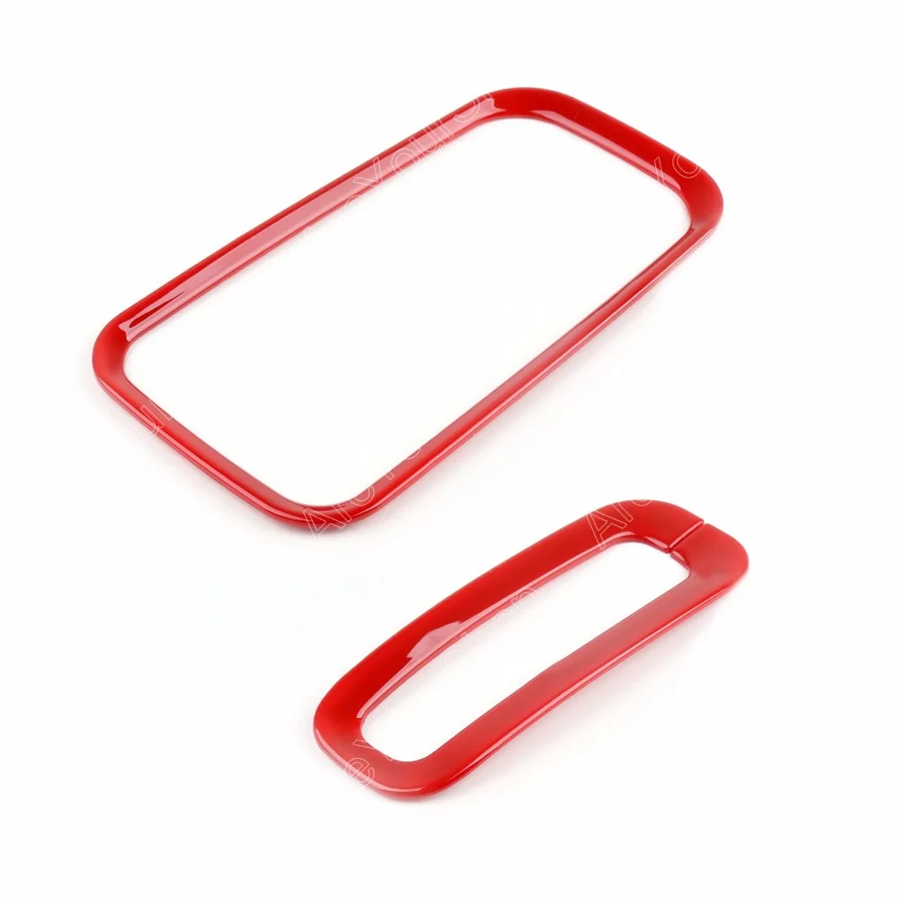 Car Gear Shift Shifter Surround Cover Trim Sticker For Jeep