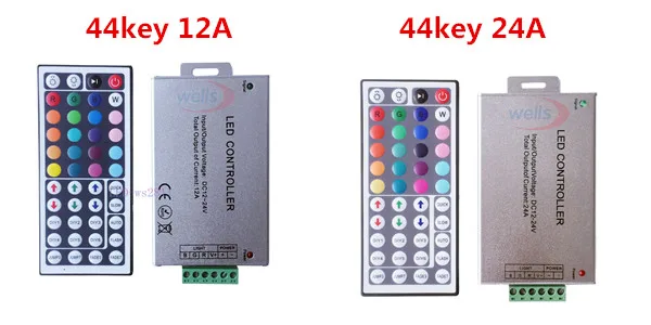 Мини 3key 10key 17key 24key 44key RGB контроллер для 5050 3528 2835 Светодиодные ленты светильник ленты лампы 12V 24V